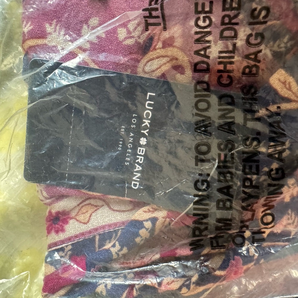 🎉LAST PIECE 🎉LUCKY BRAND Camille Top - Picture 5 of 10